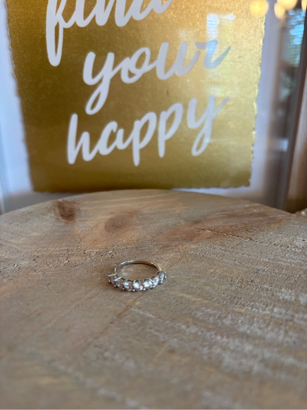 Sterling Silver Moissanite Eternity Band |Stackable Wedding Anniversary Band